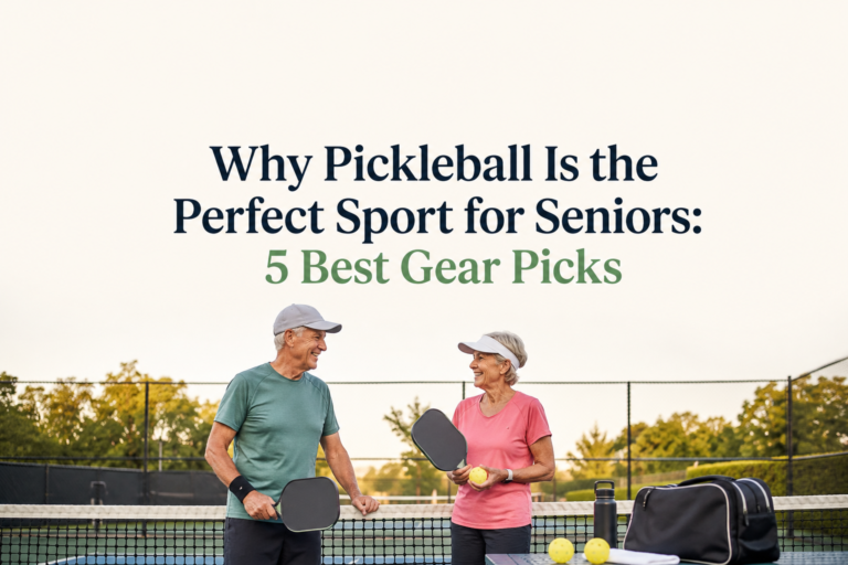 Why Pickleball Is the Perfect Sport for Seniors: 5 Best Gear Picks