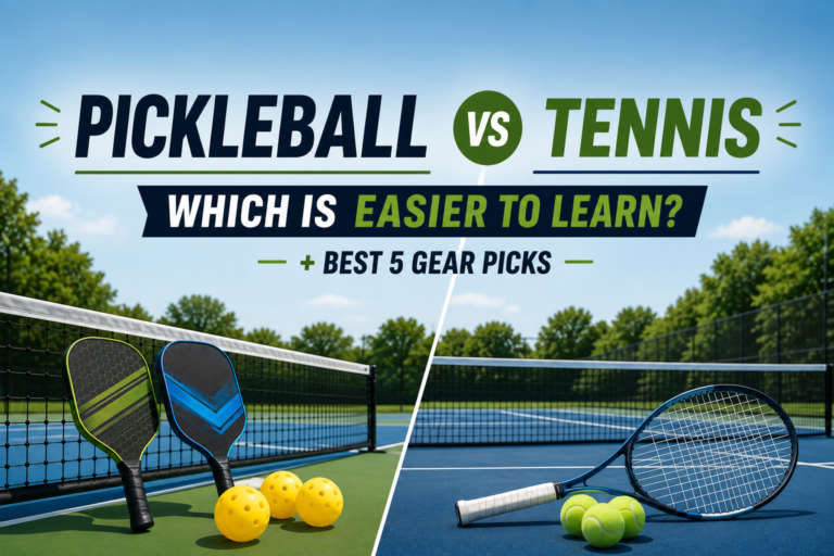 Pickleball vs Tennis: Which Is Easier to Learn? Best 5 Gear Picks