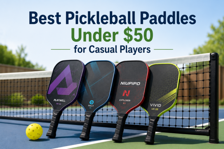Best Pickleball Paddles Under $50 for Casual Players